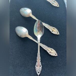 COMMUNITY Silver Plated Small 🥄 Spoon Set